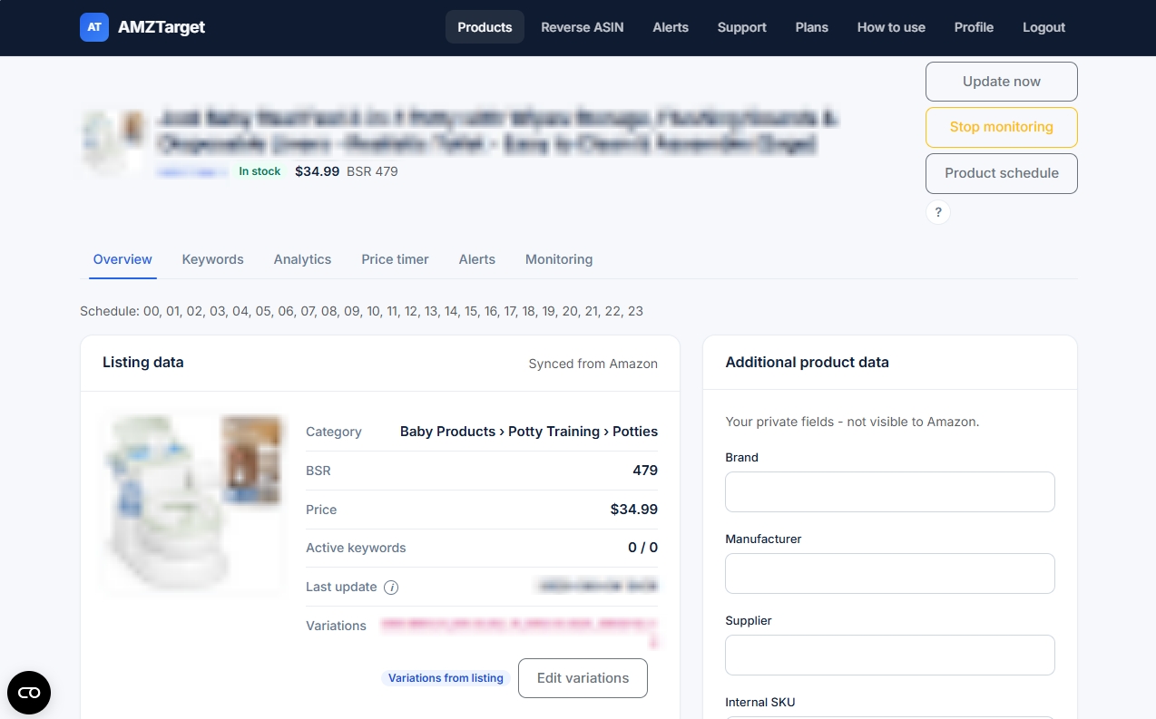 Product card